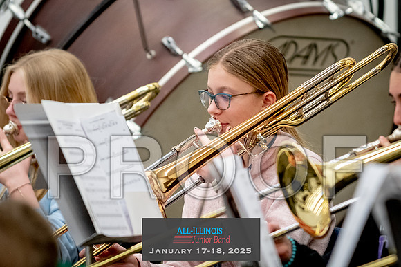 2025 All-Illinois Junior Band January 17-18, 2025