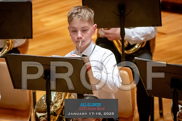 2025 All-Illinois Junior Band January 17-18, 2025