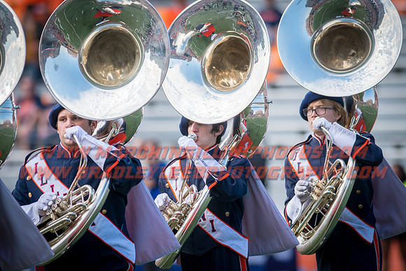 Rutgers Scarlett Knights at Illinois Fighting Illini, Saturday, October 14, 2017 - Marching Illini Photos