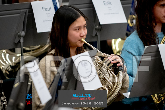 2025 All-Illinois Junior Band January 17-18, 2025