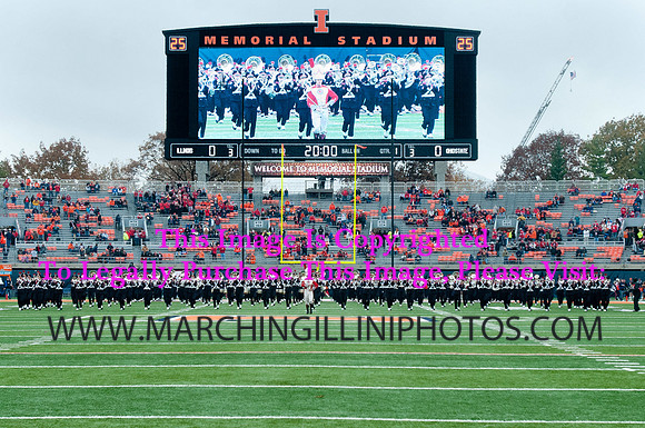 Ohio State Buckeyes at Illinois Fighting Illini, Saturday, November 16, 2013 - Marching Illini Photos