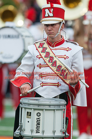 Nebraska at Illinois Oct. 3, 2015 - CMB Drum Line 014