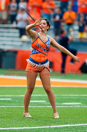 Texas State at Illinois, Saturday, September 20, 2014 - Marching Illini Photos