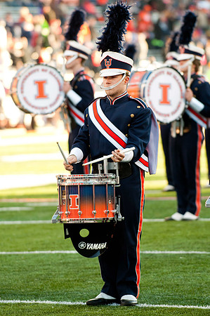 Northwestern Wildcats at Illinois Fighting Illini, Saturday, November 30, 2013 - Marching Illini Photos