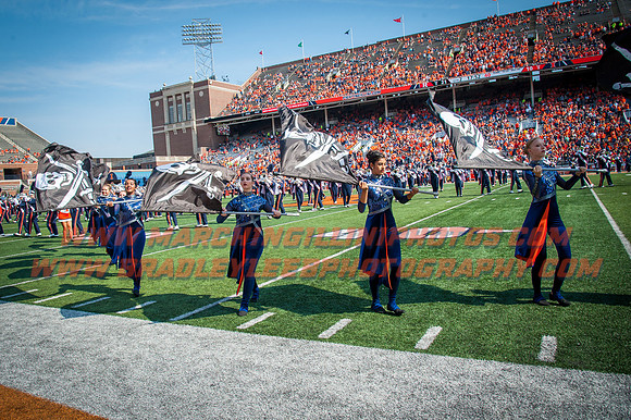 Rutgers Scarlett Knights at Illinois Fighting Illini, Saturday, October 14, 2017 - Marching Illini Photos