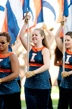 Northwestern Wildcats at Illinois Fighting Illini, Saturday, November 30, 2013 - Marching Illini Photos