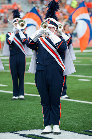 Southern Illinois University Salukis at Illinois Fighting Illini, Saturday, August 31, 2013 - Marching Illini Photos