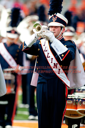 Texas State at Illinois, Saturday, September 20, 2014 - Marching Illini Photos