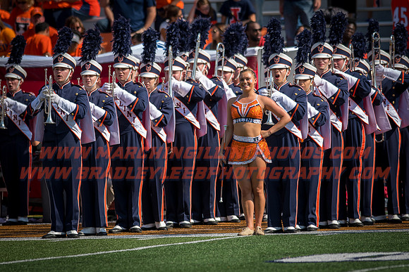 Rutgers Scarlett Knights at Illinois Fighting Illini, Saturday, October 14, 2017 - Marching Illini Photos