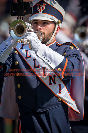 Rutgers Scarlett Knights at Illinois Fighting Illini, Saturday, October 14, 2017 - Marching Illini Photos