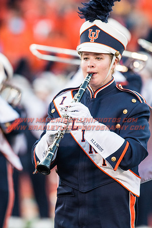 North Carolina at Illinois Fighting Illini, Saturday, September 10, 2016 - Marching Illini Photos