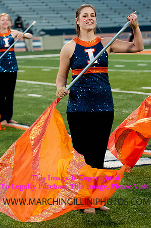 Northwestern Wildcats at Illinois Fighting Illini, Saturday, November 30, 2013 - Marching Illini Photos