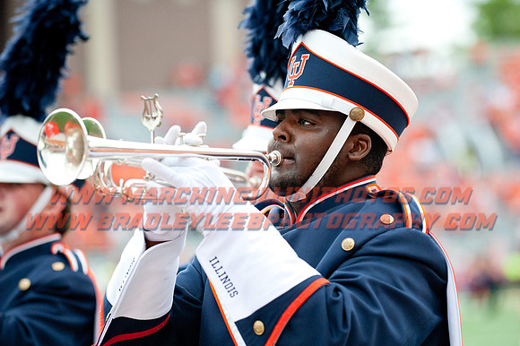 Youngstown State at Illinois, Saturday, August 30, 2014 - Marching Illini Photos