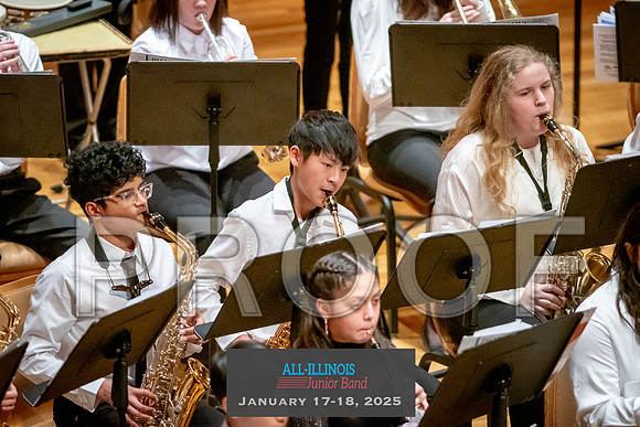2025 All-Illinois Junior Band January 17-18, 2025