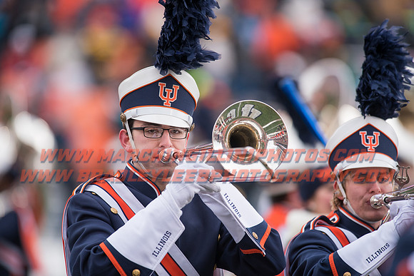 Iowa at Illinois, Saturday, November 19, 2016 - Marching Illini Photos