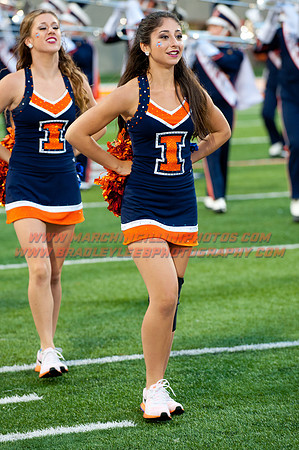 Texas State at Illinois, Saturday, September 20, 2014 - Marching Illini Photos