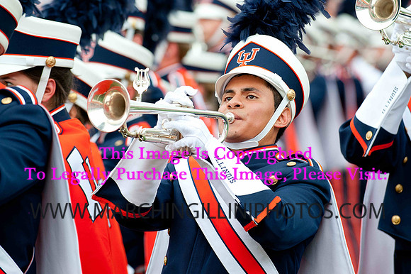 Southern Illinois University Salukis at Illinois Fighting Illini, Saturday, August 31, 2013 - Marching Illini Photos