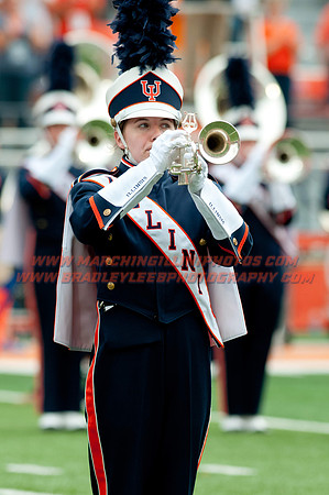 Youngstown State at Illinois, Saturday, August 30, 2014 - Marching Illini Photos