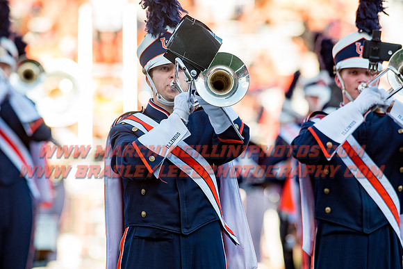 Western Michigan Broncos at Illinois Fighting Illini, Saturday, September 17, 2016 - Marching Illini Photos