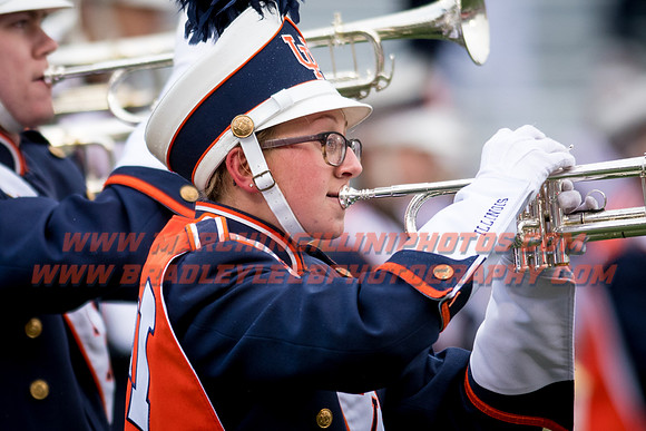 Wisconsin Badgers at Illinois Fighting Illini, Saturday, October 28, 2017 - Marching Illini Photos