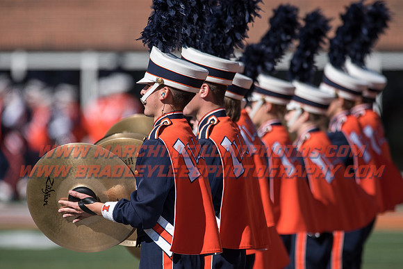 Purdue Boilermakers at Illinois Fighting Illini, Saturday, October 8, 2016 - Marching Illini Photos