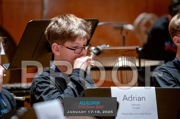 2025 All-Illinois Junior Band January 17-18, 2025
