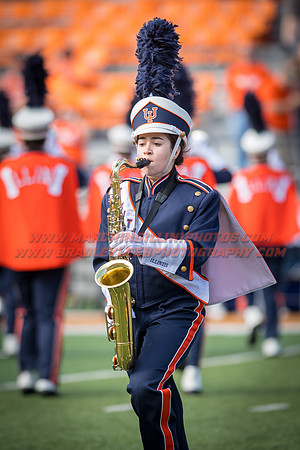 Rutgers Scarlett Knights at Illinois Fighting Illini, Saturday, October 14, 2017 - Marching Illini Photos