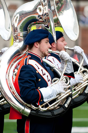 Ohio State Buckeyes at Illinois Fighting Illini, Saturday, November 16, 2013 - Marching Illini Photos