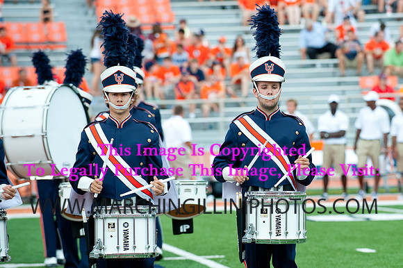 Southern Illinois University Salukis at Illinois Fighting Illini, Saturday, August 31, 2013 - Marching Illini Photos