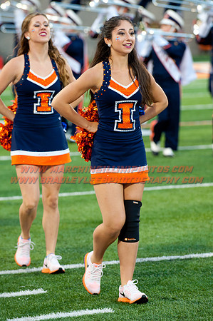 Texas State at Illinois, Saturday, September 20, 2014 - Marching Illini Photos