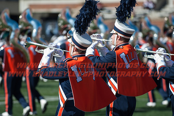 Purdue Boilermakers at Illinois Fighting Illini, Saturday, October 8, 2016 - Marching Illini Photos