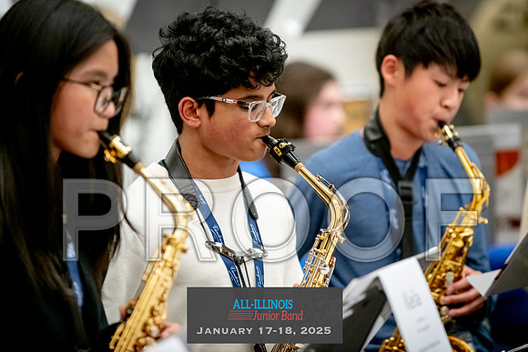 2025 All-Illinois Junior Band January 17-18, 2025