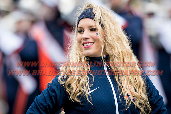 Wisconsin Badgers at Illinois Fighting Illini, Saturday, October 28, 2017 - Marching Illini Photos