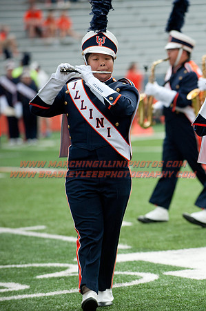 Youngstown State at Illinois, Saturday, August 30, 2014 - Marching Illini Photos