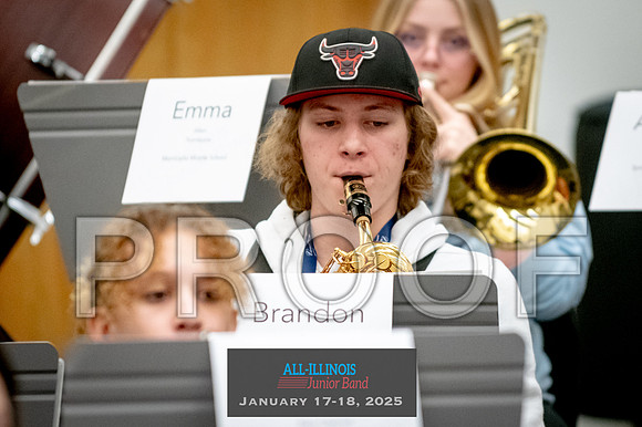 2025 All-Illinois Junior Band January 17-18, 2025