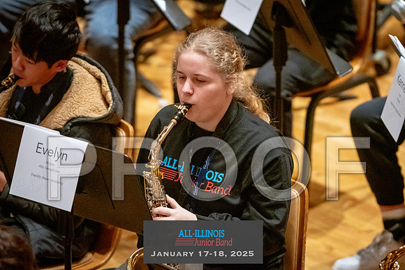2025 All-Illinois Junior Band January 17-18, 2025