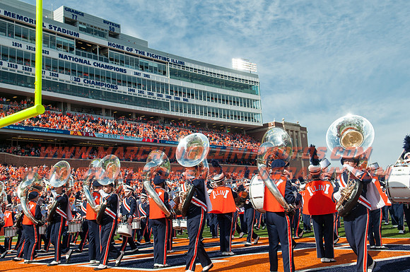 Iowa at Illinois, Saturday, November 19, 2016 - Marching Illini Photos