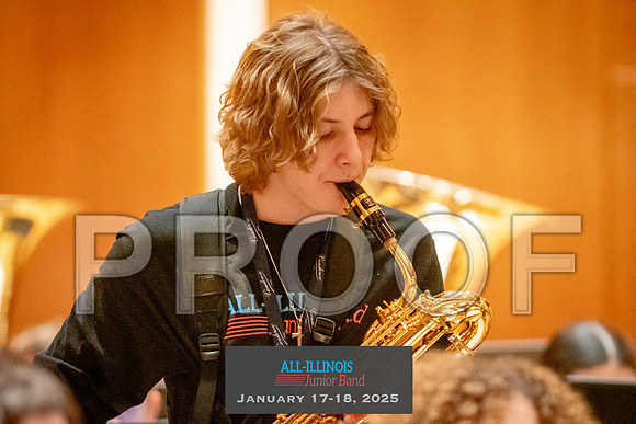 2025 All-Illinois Junior Band January 17-18, 2025