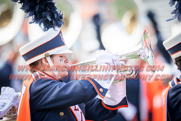 Rutgers Scarlett Knights at Illinois Fighting Illini, Saturday, October 14, 2017 - Marching Illini Photos