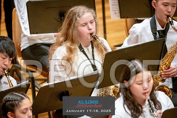 2025 All-Illinois Junior Band January 17-18, 2025