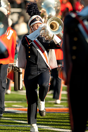 Northwestern Wildcats at Illinois Fighting Illini, Saturday, November 30, 2013 - Marching Illini Photos