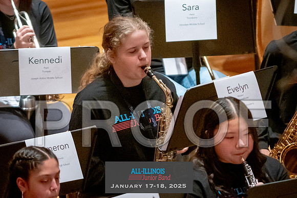 2025 All-Illinois Junior Band January 17-18, 2025