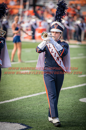 Rutgers Scarlett Knights at Illinois Fighting Illini, Saturday, October 14, 2017 - Marching Illini Photos