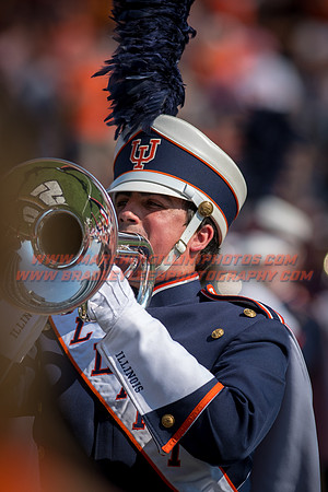 Rutgers Scarlett Knights at Illinois Fighting Illini, Saturday, October 14, 2017 - Marching Illini Photos