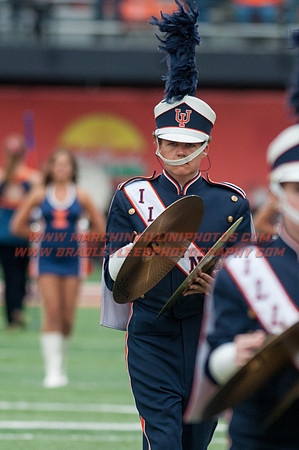 Nebraska at Illinois Oct. 3, 2015 - MI Drum Line 026