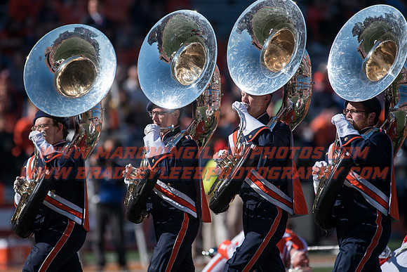 Purdue Boilermakers at Illinois Fighting Illini, Saturday, October 8, 2016 - Marching Illini Photos