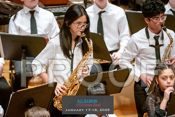 2025 All-Illinois Junior Band January 17-18, 2025
