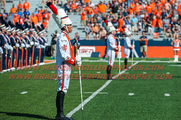 Western Michigan Broncos at Illinois Fighting Illini, Saturday, September 17, 2016 - Marching Illini Photos