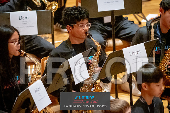 2025 All-Illinois Junior Band January 17-18, 2025