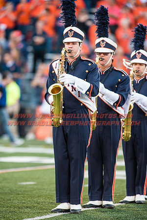 North Carolina at Illinois Fighting Illini, Saturday, September 10, 2016 - Marching Illini Photos